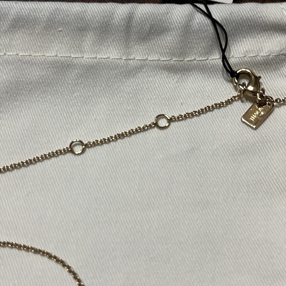 COACH Enamel Rondel Pendant Necklace NWT - Picture 4 of 6